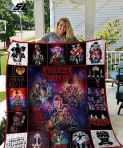 I Love ST Stranger Things Quilt Blanket - Great for Fans