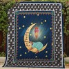 I Love Sloth Quilt Bedding Set - Fun and Cute Design for Sloth Lovers and Enthusiasts