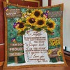 I Love You To The Moon And Back- From Mom To My Daughter Personalized Quilt Bedding Set.