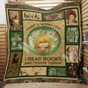 I Read Books and I Know Things Quilt Bedding Set with Cute Design