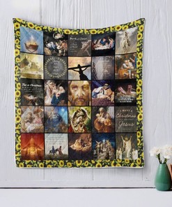 I Want A Christmas Jesus - Religious Quilt Bedding Set