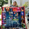 I1D1 Star Trek Quilt Blanket for Science Fiction Fans
