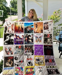 INXS Switch Inspired Quilt Bedding Set for Music Lovers