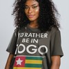 I'd Rather Be In Togo Unisex Shirt | It's In My DNA | Togolese Flag Roots |Togolese Tshirt | Togolese Pride Gifts