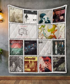 Idlewild Album Covers Vintage Quilt Bedding Set for Girls