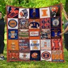 Illinois Fighting Illini - Perfect Quilt Bedding Set for Fans