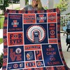 Illinois Fighting Illinois Collection Quilt Bedding Set - Show Off Your Love for the College Team