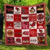 Illinois State Redbirds NCAA Quilted Bedding Set with Comforter and Pillowcases