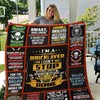 I'm A Bricklayer Quilt Blanket, Ideal for Tough Workers