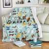 I'm A Dogaholic Disney Fleece Blanket - For the Love of Canines and Disney