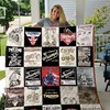 I'm Devil Rides Triumph Quilt Bedding Set Full with Quilt Blanket