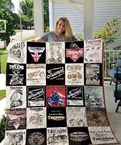 I'm Devil Rides Triumph Quilt Bedding Set Full with Quilt Blanket