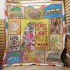 I'm Mostly Peace And Light: Beautiful Hippie Quilt Blanket for Fans of All Ages