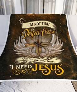 I'm Not That Perfect Christian - Religious Quilt Bedding Set