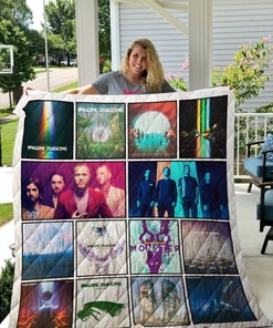 Imagine Dragons Band Albums Quilt Bedding Set Cute, Perfect for Fans of Alternative Pop Rock