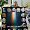 Imagine Dragons Collected Love Quilt Blanket for Imagine Dragons Fans