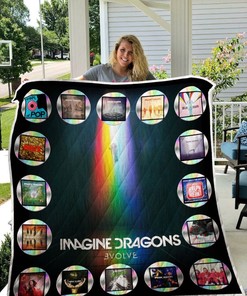 Imagine Dragons Collected Love Quilt Blanket for Imagine Dragons Fans