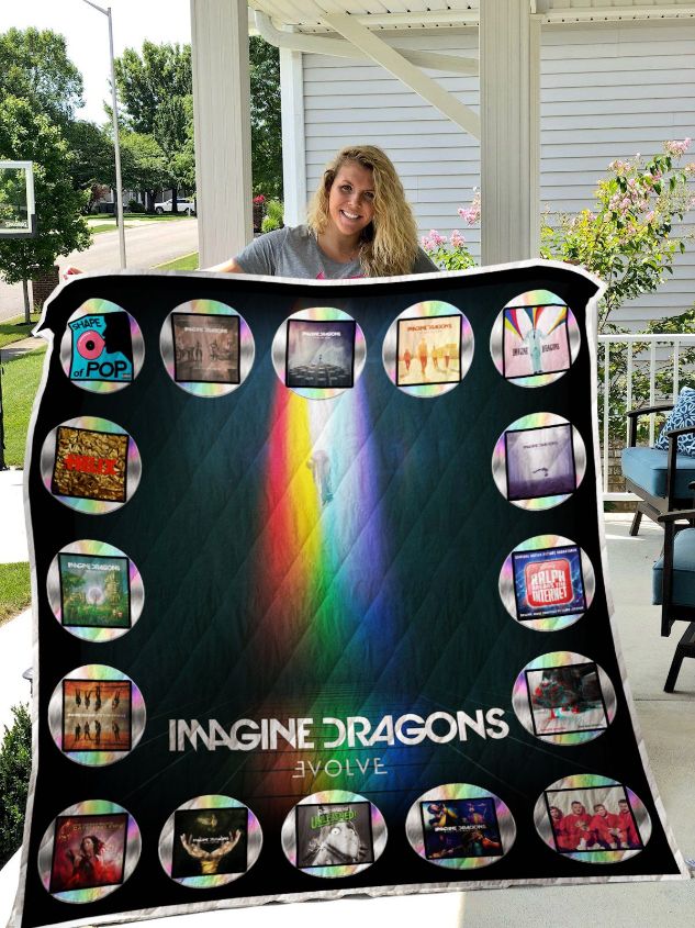 Imagine Dragons Collected Love Quilt Blanket for Imagine Dragons Fans