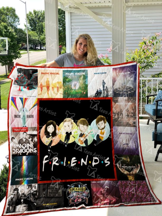 Imagine Dragons' Friends for Life Quilt Bedding Set