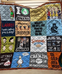 Impractical Jokers Quilt Blanket DUP - Impractical Jokers Funny Quotes Quilt Bedding Set