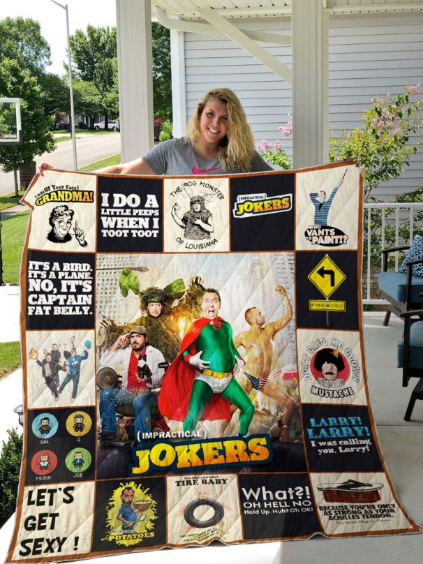 Impractical Jokers Ver Collection Quilt Blanket - Impractical Jokers Vintage Collection Quilt Bedding Set