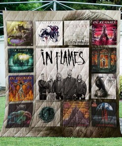 In Flames Quilt Bedding Set