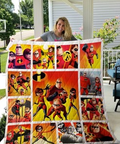 Incredibles Collected Collection Quilt Bedding Set for Kids