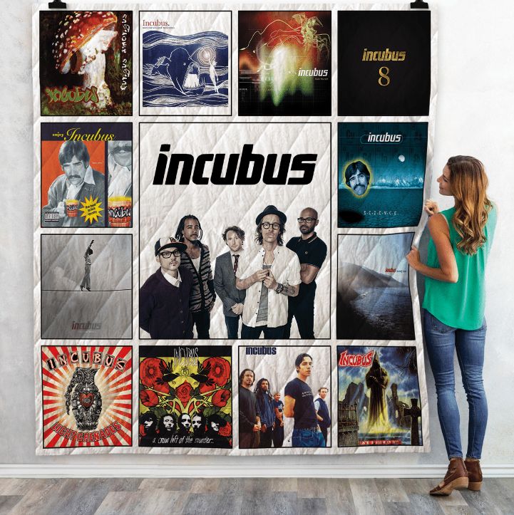 Incubus Albums Collected Quilt Blanket, Must-Have for Alternative Rock Fans