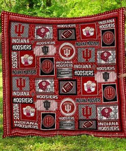 Indiana Hoosiers Fan Made - Quilt Blanket