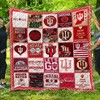 Indiana Hoosiers Quilt Bedding Set - LC11