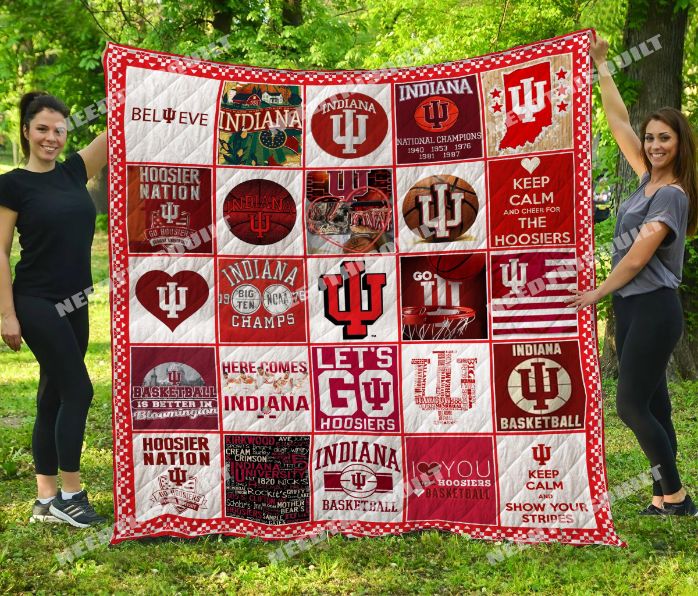 Indiana Hoosiers Quilt Bedding Set - LC11