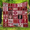 Indiana Hoosiers Quilt Bedding Set - LC8