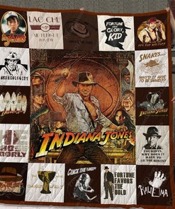 Indiana Jones Crack The Whip Collection Quilt Bedding Set for Teens