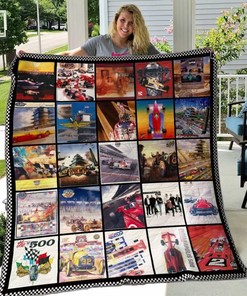 Indianapolis 500 Quilt Bedding Set with Bed Set for Teens