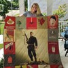 Inglourious Basterds Minimalists Quilt Blanket - Revenge For The Holocaust for Movie Buffs
