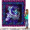 Inspirational Butterfly Themed Quilt Blanket Baby or Kids Bed Set in Full Size