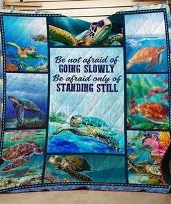 Inspirational Sea Turtle Quilt Blanket: Perfect Customized Gift
