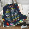Inspirational To My Wife You Are Braver Than You Believe Quilt Bedding Set for Wife From Husband