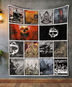 Integrity Album Covers Quilt Blanket - Tribute to Christian Rock Band