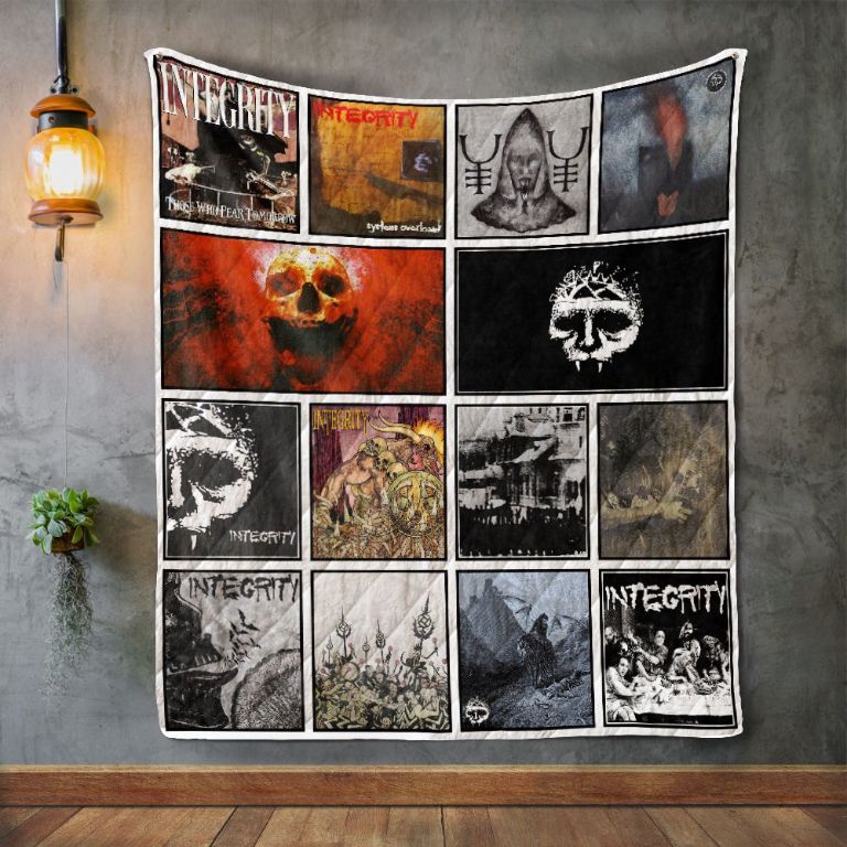 Integrity Album Covers Quilt Blanket - Tribute to Christian Rock Band