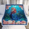 Into The Ocean Mermaid Premium Quilt Bedding Set