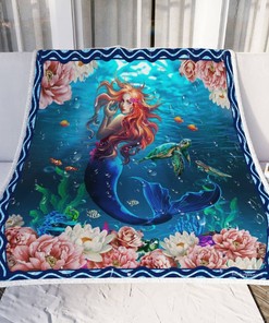 Into The Ocean Mermaid Premium Quilt Bedding Set