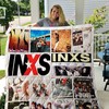 Inxs Collected Quilt Blanket with Musician Theme