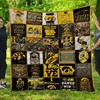 Iowa Hawkeyes Logos - Premium Quilt Bedding Set