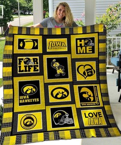 Iowa Hawkeyes Ncaa - Quilt Blanket