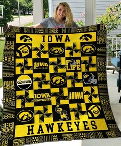 Iowa Hawkeyes - Perfect Green Quilt Bedding Set for Fans