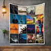 Iris Album Covers Quilt Blanket with Unique and Iconic Design