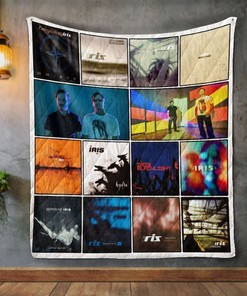 Iris Album Covers Quilt Blanket with Unique and Iconic Design