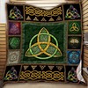 Irish Celtic Inspired Vintage Style Quilt Bedding Set