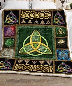 Irish Celtic Thh835 Soft Sofa Blanket Quilt Bedding Set